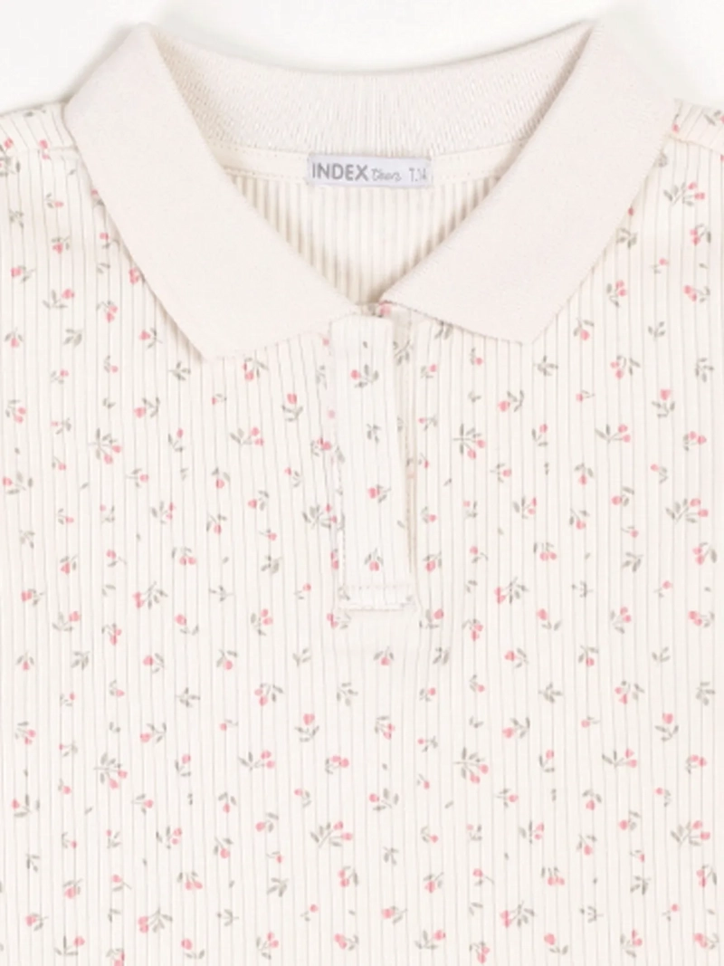 POLERA MANGA CORTA NIÑA M6T CUELLO - 3