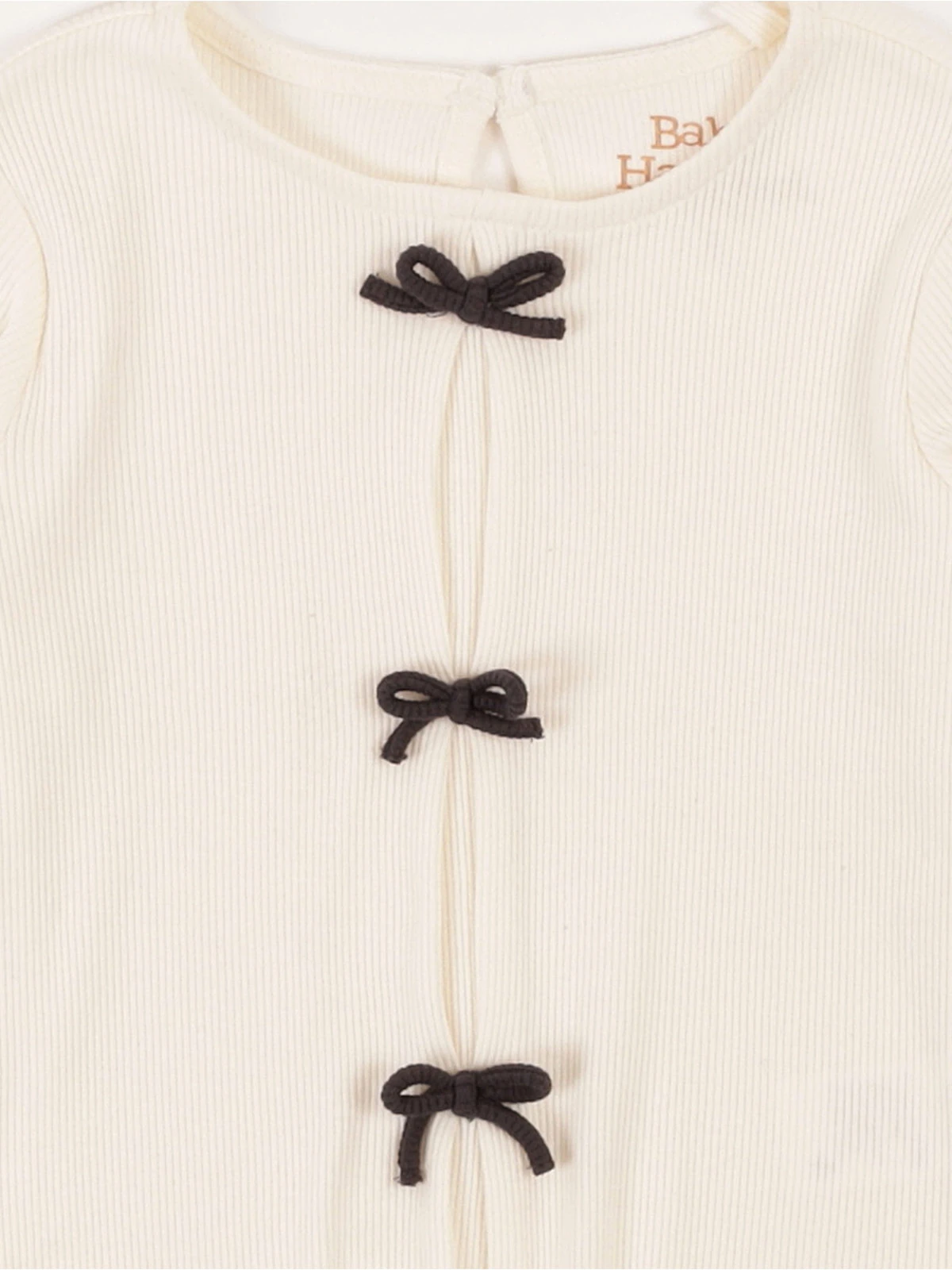 POLERA MANGA LARGA NIÑO BABY HARVEST BOW - 3