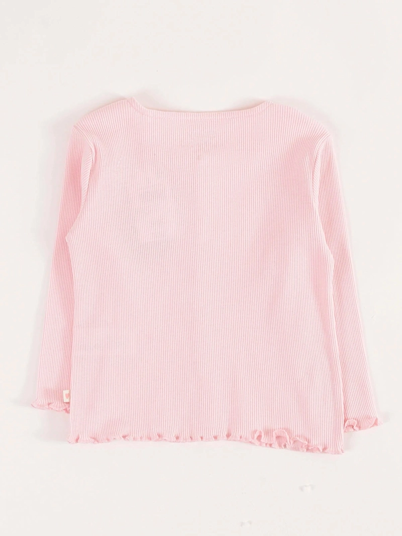 POLERA MANGA LARGA ALGODÓN NIÑA BABY HARVEST RIB - 4