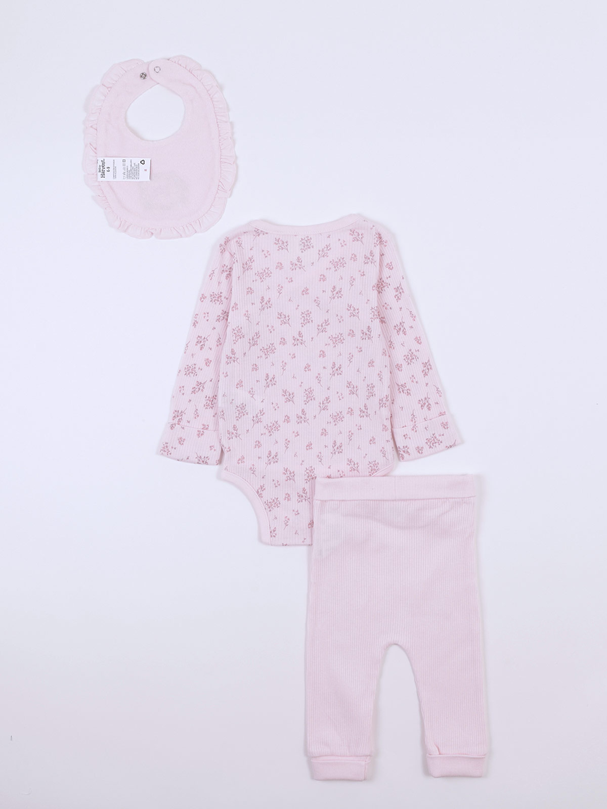 CONJUNTO NIÑA BABY HARVEST ALGODÓN KIMONO - 2