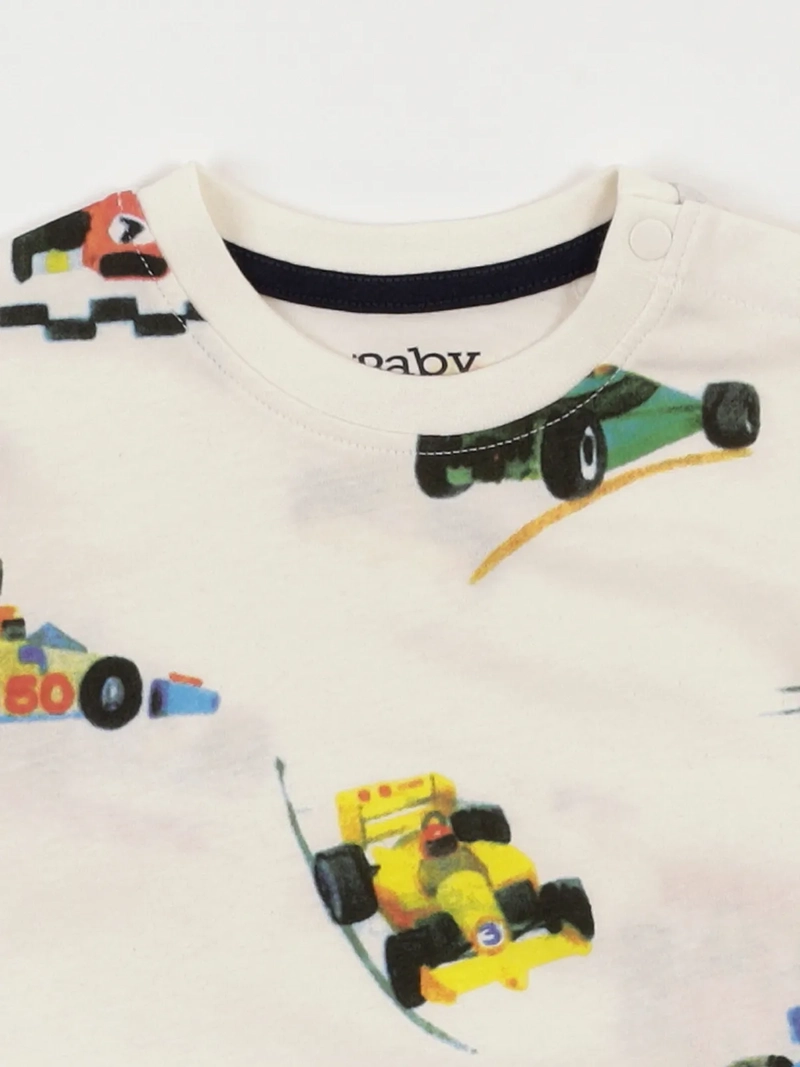 POLERA MANGA LARGA ALGODÓN NIÑO BABY HARVEST ESTAMPADA - 3