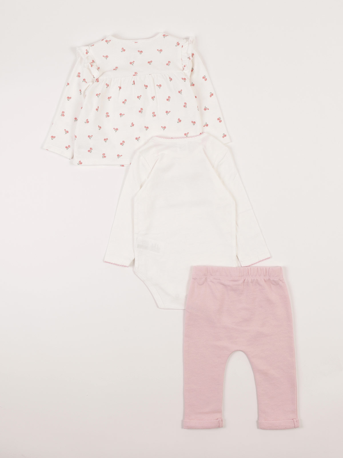 CONJUNTO NIÑA BABY HARVEST ALGODÓN SET RECIÉN NACIDO - 2