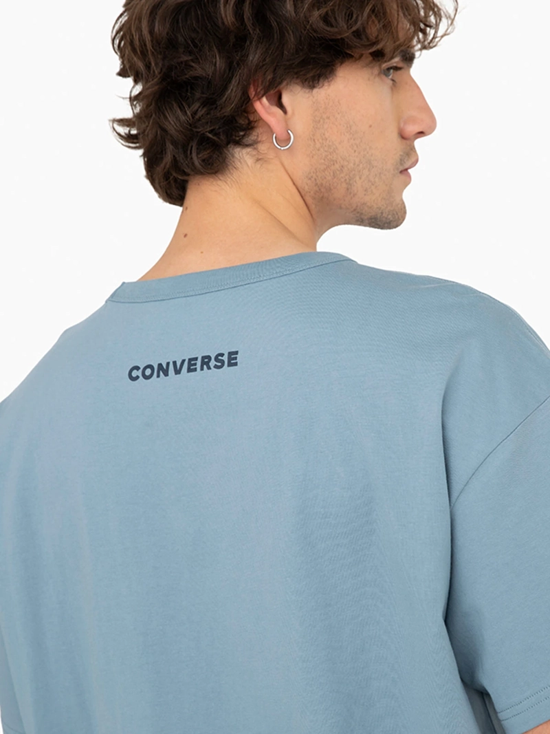 POLERA HOMBRE CONVERSE ALGODÓN MANGA CORTA - 4