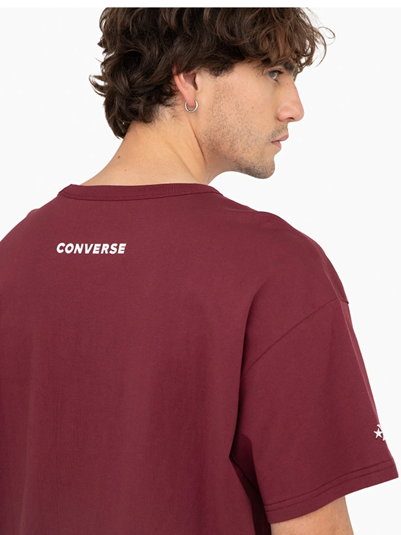 POLERA HOMBRE CONVERSE ALGODÓN MANGA CORTA - 4
