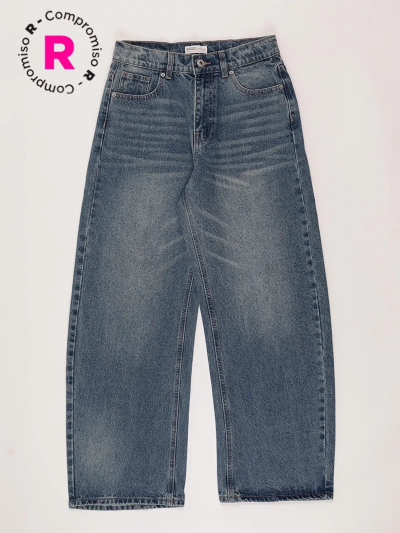 JEANS NIÑA INDEX ALGODÓN BARREL - 1