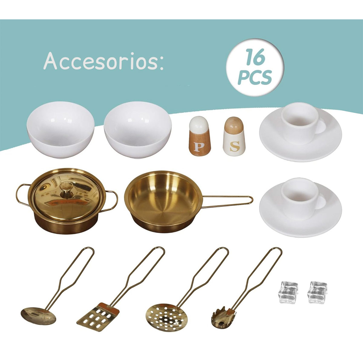 COCINA KIDSCOOL KITCHENETTE ROSADA - 4