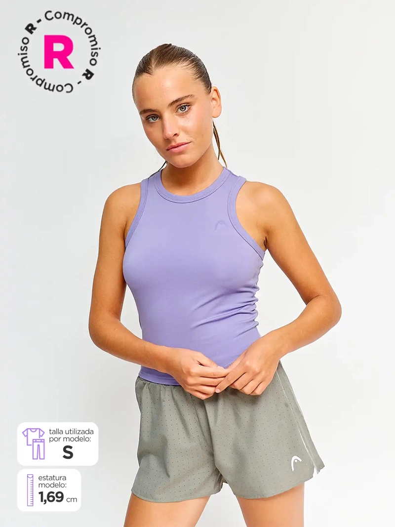 POLERA SIN MANGAS HALTER MUJER HEAD BETO - 1