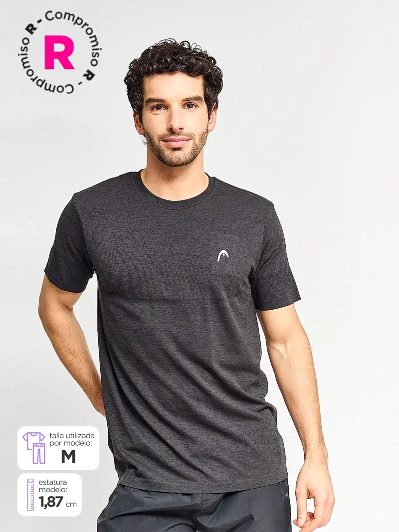 POLERA MANGA CORTA HOMBRE HEAD BLESSY HEAD HOM FW26 - 1