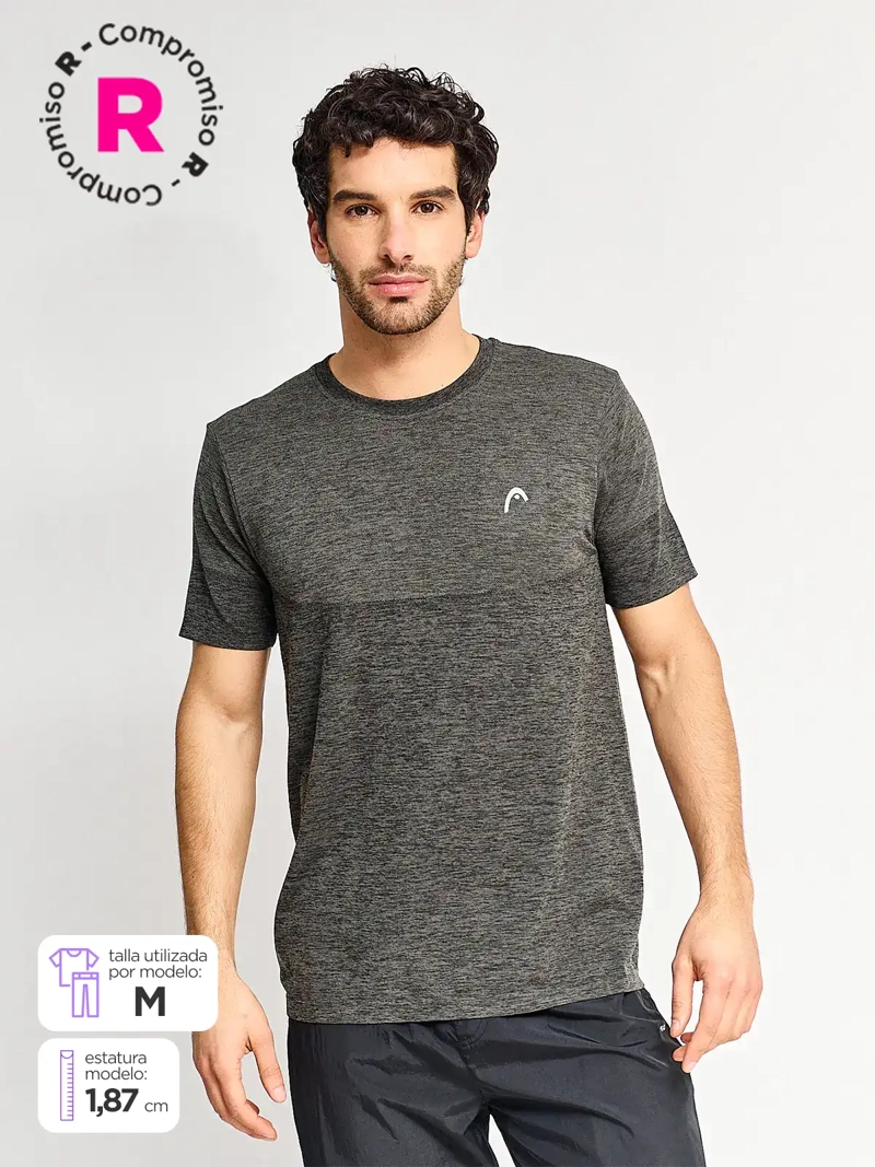 POLERA MANGA CORTA HOMBRE HEAD BLESSY HEAD HOM FW26 - 1