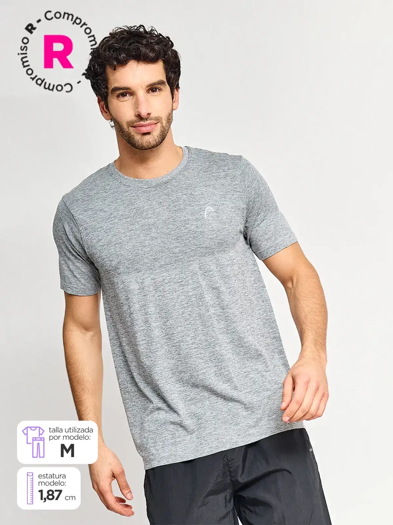 POLERA MANGA CORTA HOMBRE HEAD BLESSY HEAD HOM FW26 - 1