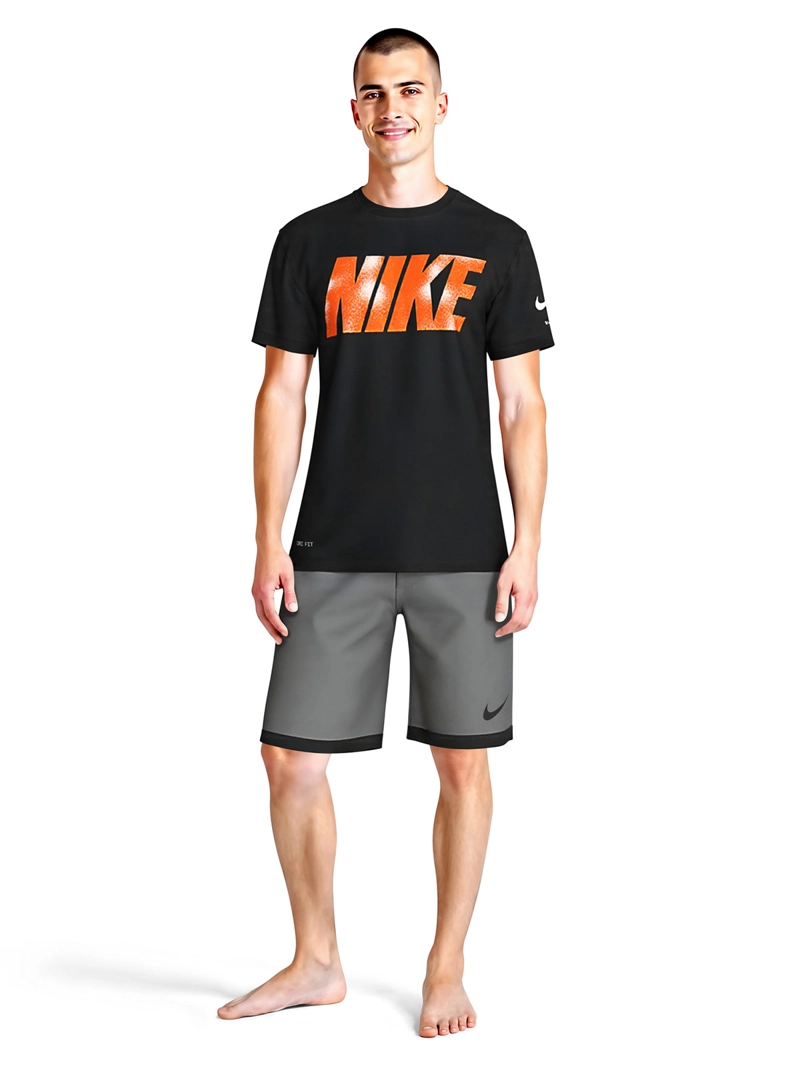POLERA MANGA CORTA HOMBRE NIKE LOGO EN PECHO - 6