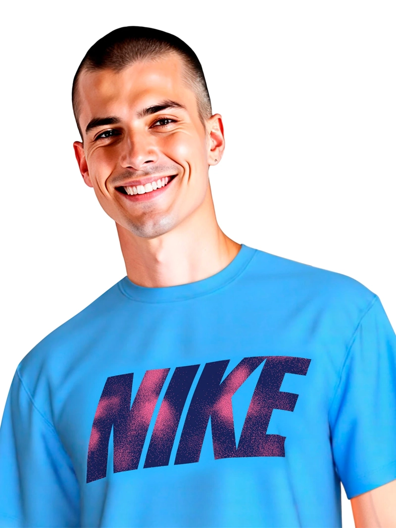 POLERA MANGA CORTA HOMBRE NIKE LOGO EN PECHO - 5