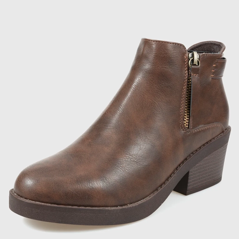 BOTINES MUJER BRIGITTE NAUX BEIGE ELILI - 3