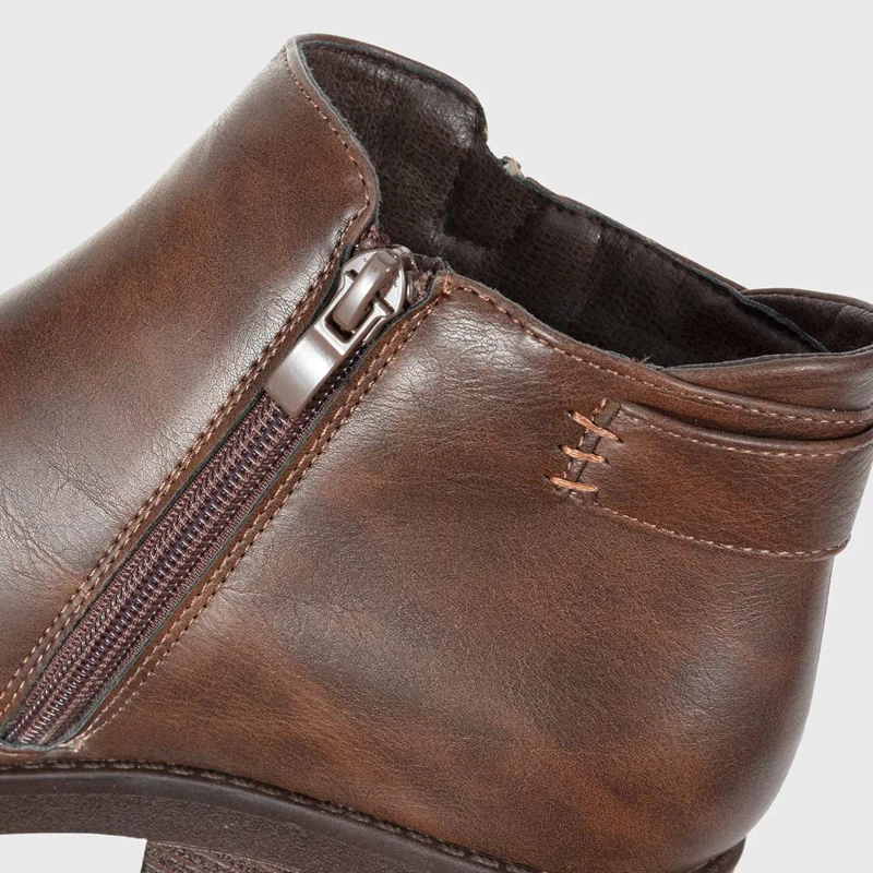 BOTINES MUJER BRIGITTE NAUX BEIGE ELILI - 5