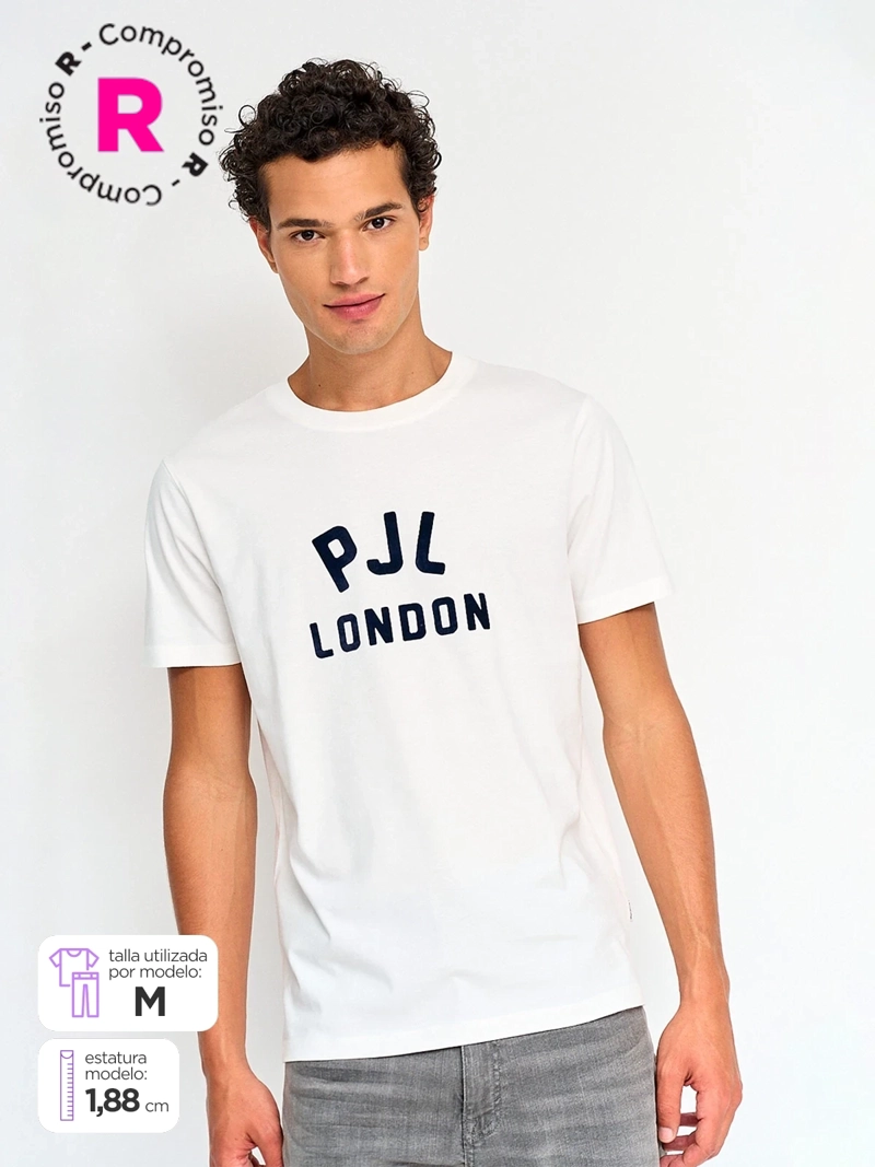POLERA HOMBRE PEPE JEANS ALGODÓN MANGA CORTA ESTAMPADO - 1