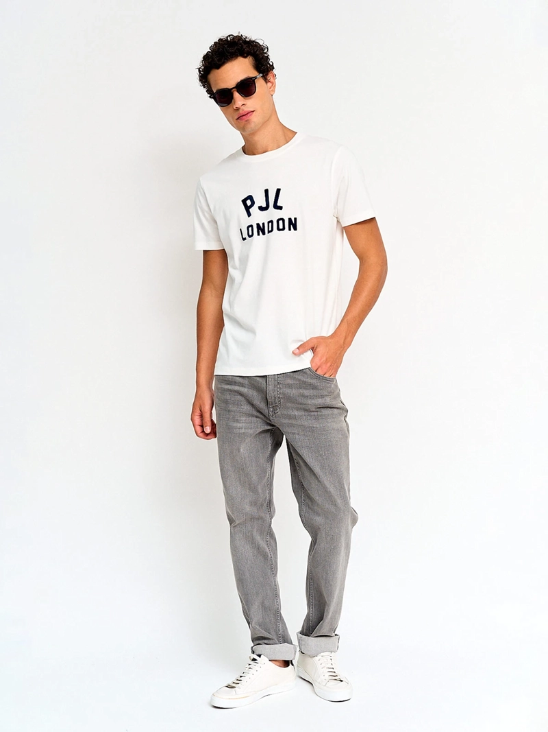 POLERA HOMBRE PEPE JEANS ALGODÓN MANGA CORTA ESTAMPADO - 4