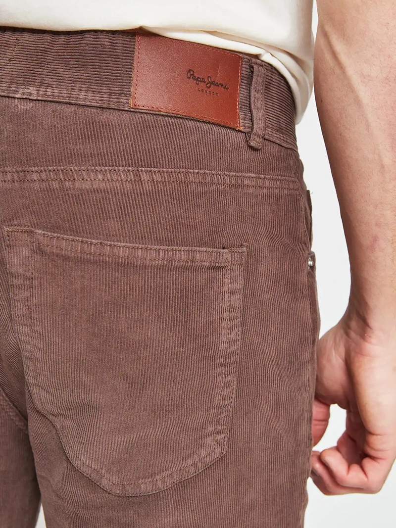 PANTALÓN HOMBRE PEPE JEANS ALGODÓN COTELÉ - 3