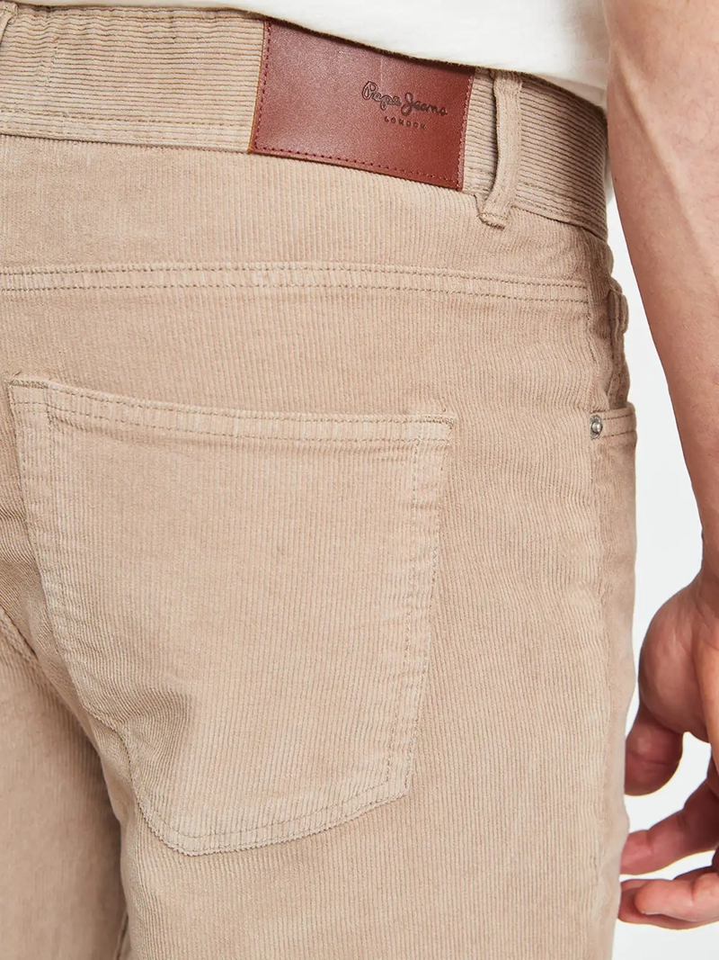 PANTALÓN HOMBRE PEPE JEANS ALGODÓN COTELÉ - 3