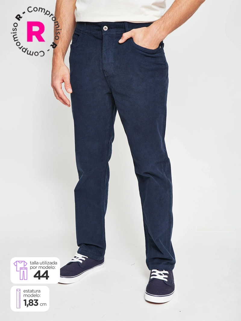 PANTALÓN HOMBRE PEPE JEANS ALGODÓN COTELÉ - 1