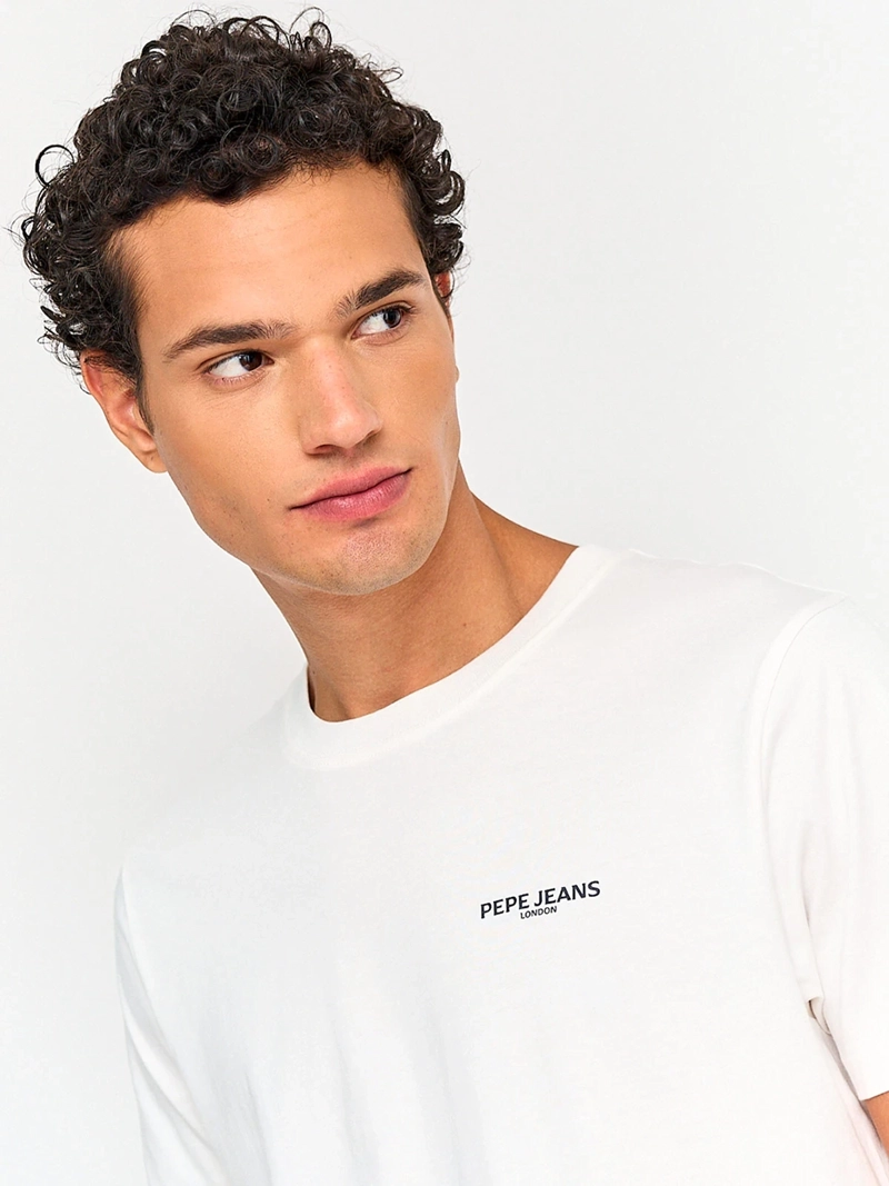 POLERA HOMBRE PEPE JEANS ALGODÓN MANGA CORTA ESTAMPADO - 3