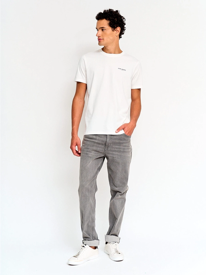 POLERA HOMBRE PEPE JEANS ALGODÓN MANGA CORTA ESTAMPADO - 4