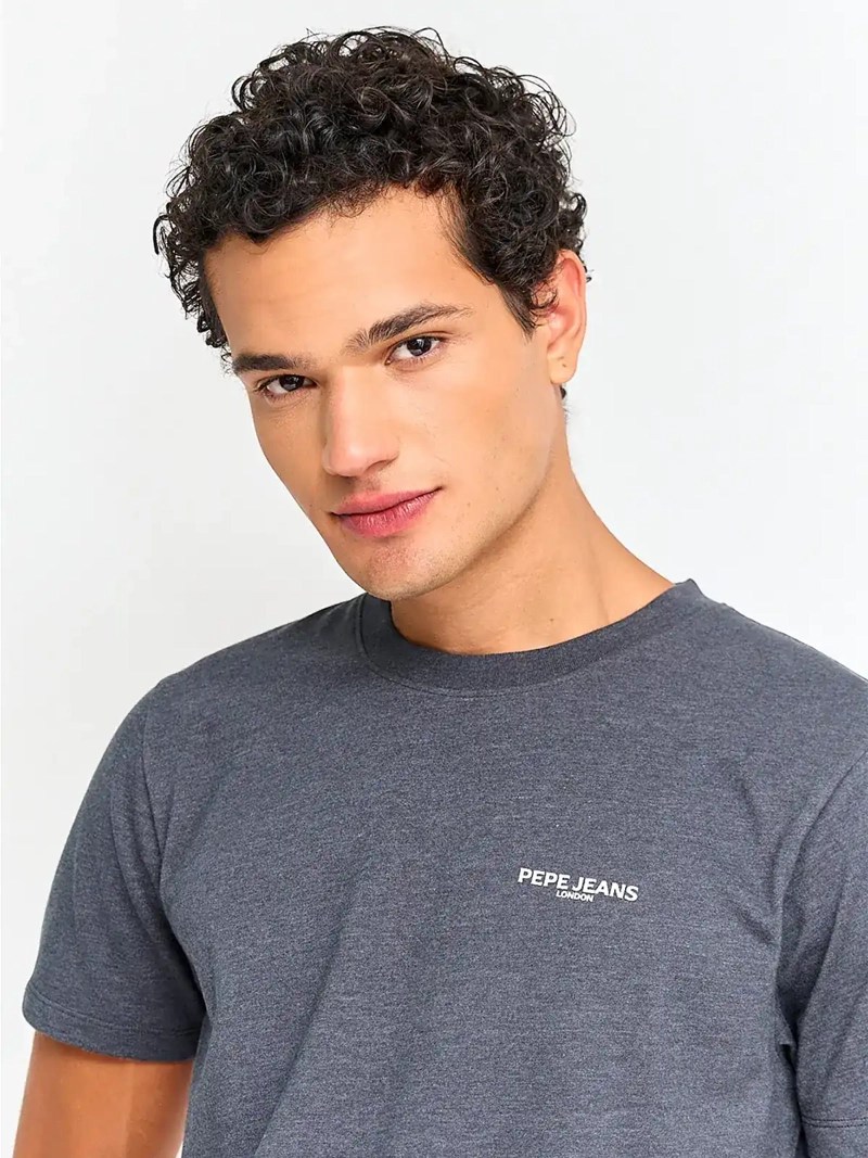 POLERA HOMBRE PEPE JEANS ALGODÓN MANGA CORTA ESTAMPADO - 3