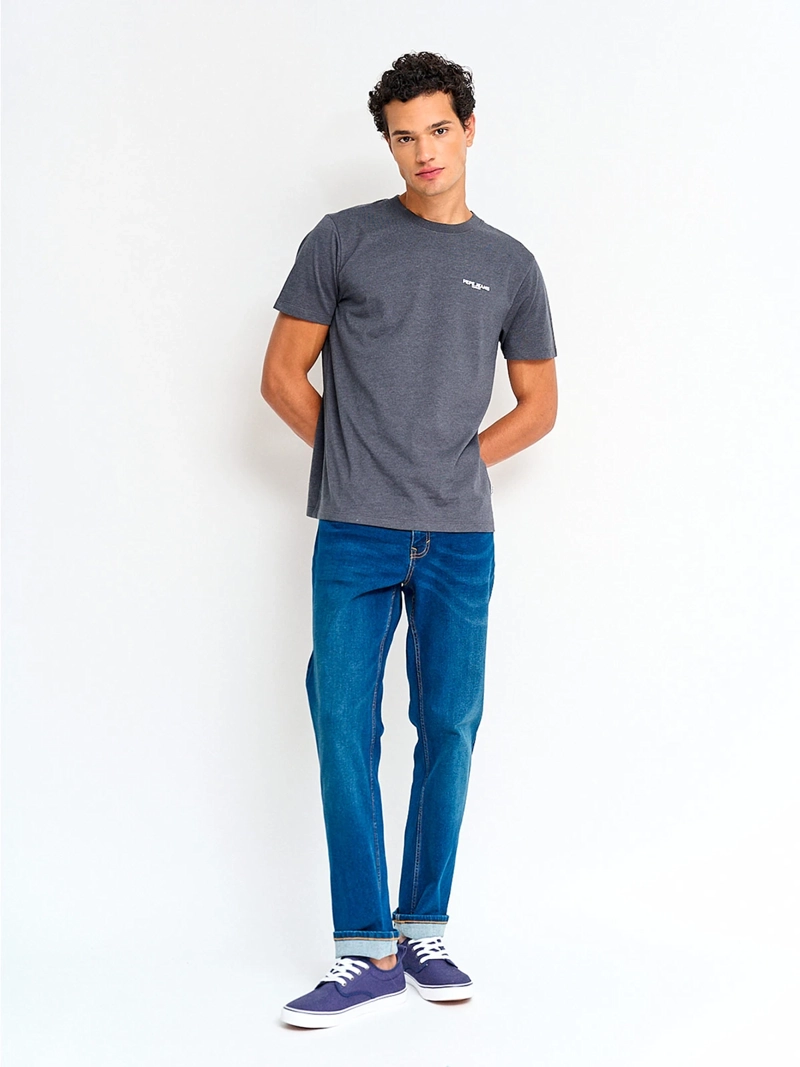 POLERA HOMBRE PEPE JEANS ALGODÓN MANGA CORTA ESTAMPADO - 4