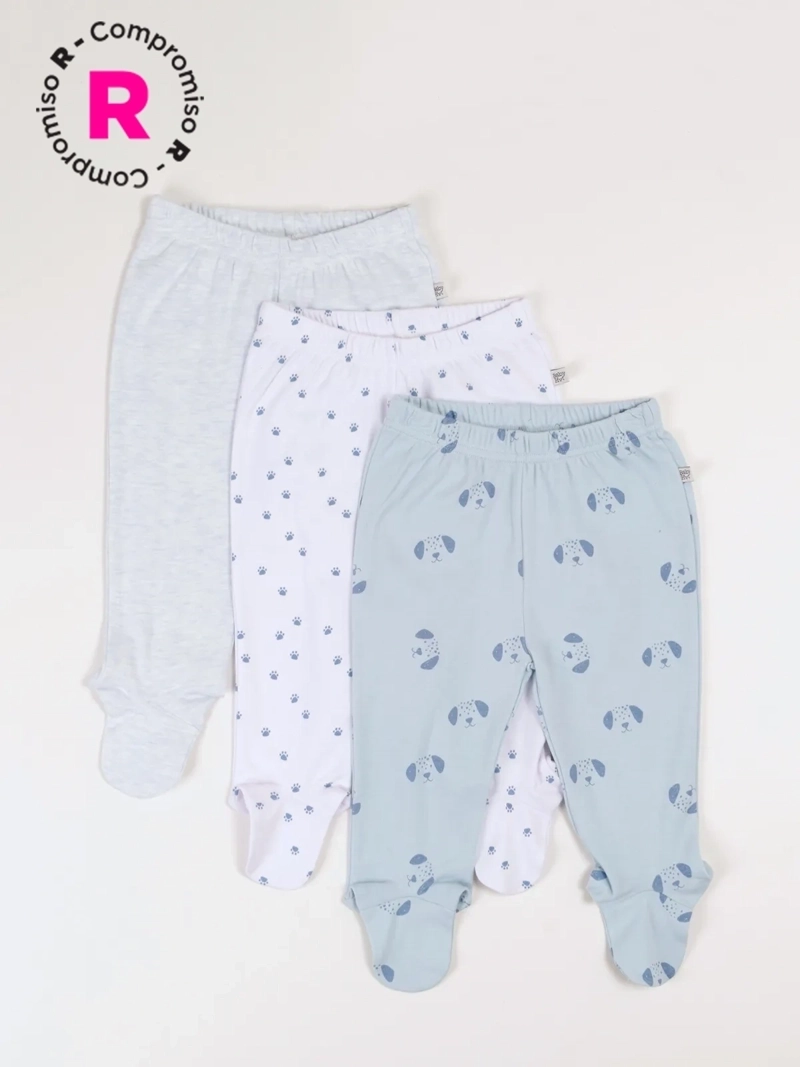 PACK X3 PATITAS NIÑO BABY HARVEST