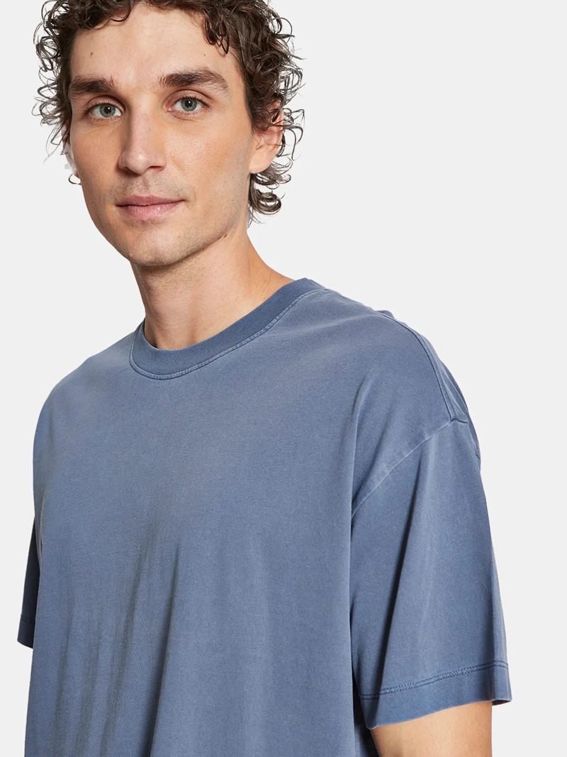 POLERA HOMBRE BARBADOS ALGODÓN MANGA CORTA CALCE BOXY - 3