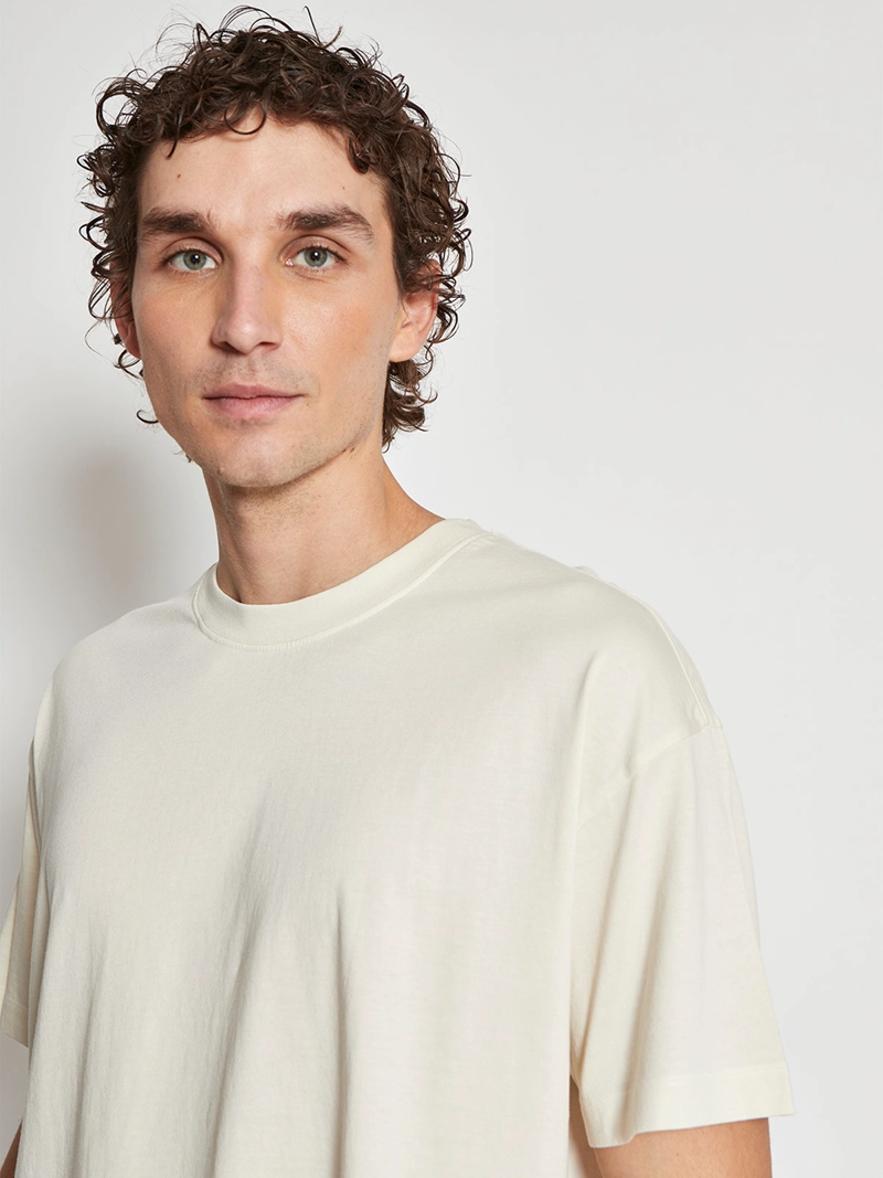 POLERA HOMBRE BARBADOS ALGODÓN MANGA CORTA CALCE BOXY - 3