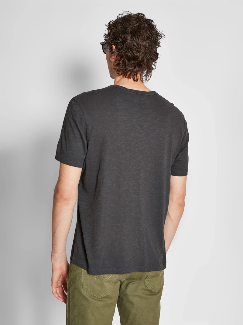 POLERA HOMBRE BARBADOS ALGODÓN CUELLO HENLEY MANGA CORTA - 2