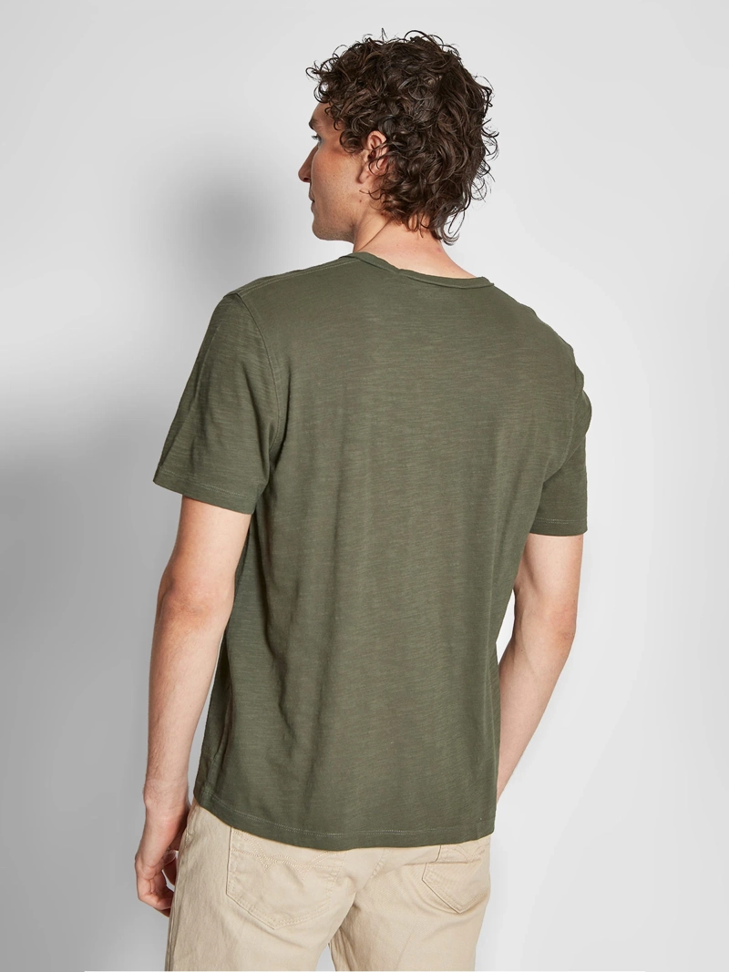 POLERA HOMBRE BARBADOS ALGODÓN CUELLO HENLEY MANGA CORTA - 2