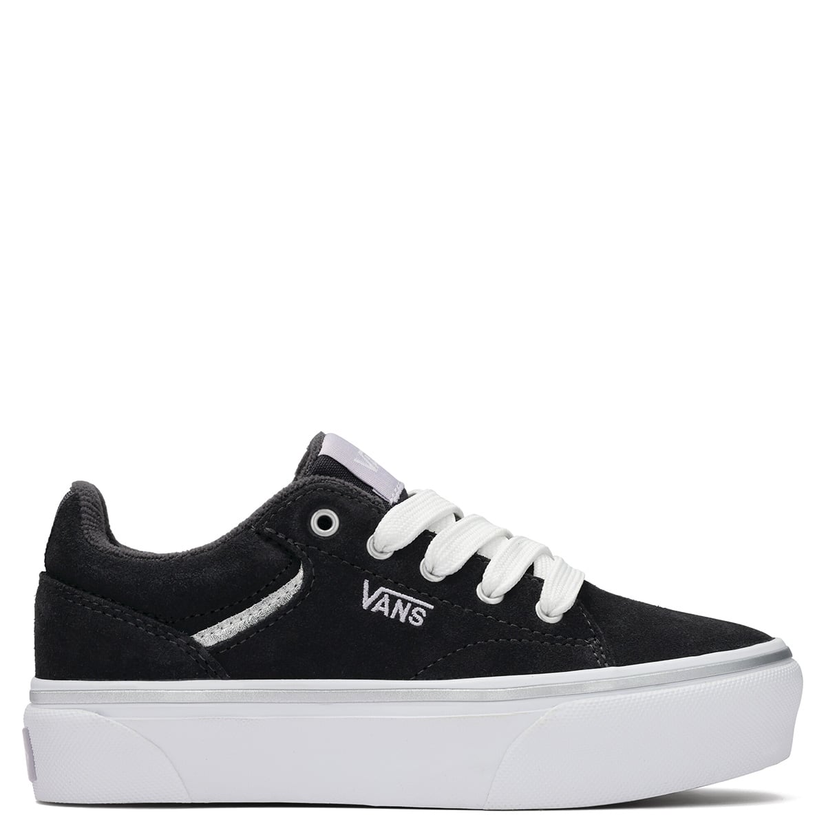 ZAPATILLAS INFANTIL VANS URBANAS NEGRO SELDAN PLATFORM - 1