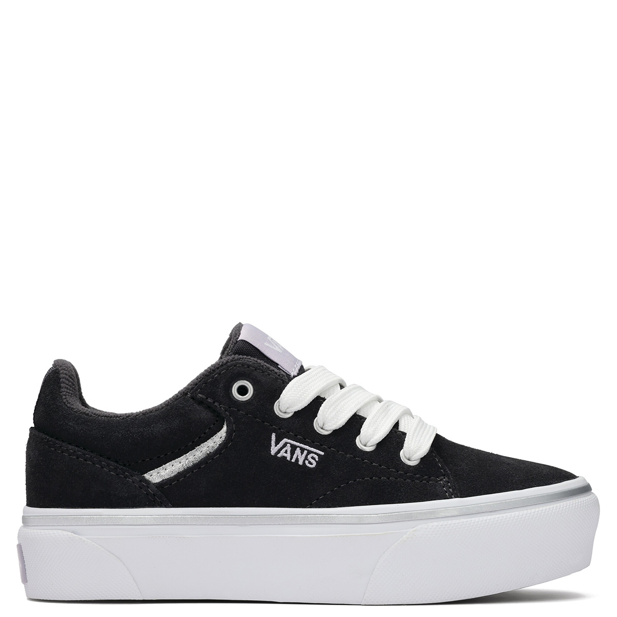ZAPATILLAS INFANTIL VANS URBANAS NEGRO SELDAN PLATFORM - 1