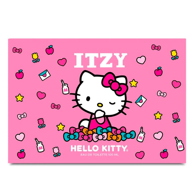 PERFUME ITZY HELLO KITTY NIÑA EDT 100 ML + ESPEJO - 3