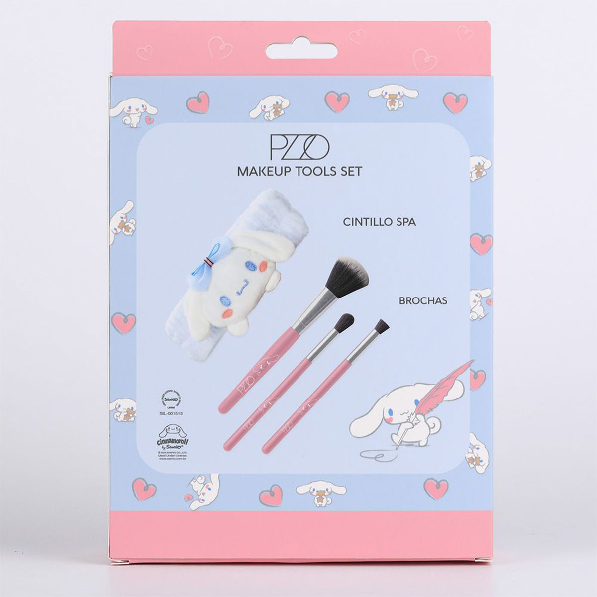 SET BE MINE BRUSHES BAND CINAMON - 2