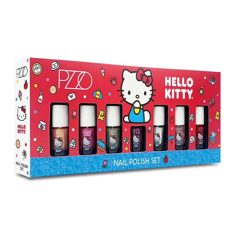 SET DE ESMALTES PETRIZZIO HELLO KITTY - 1