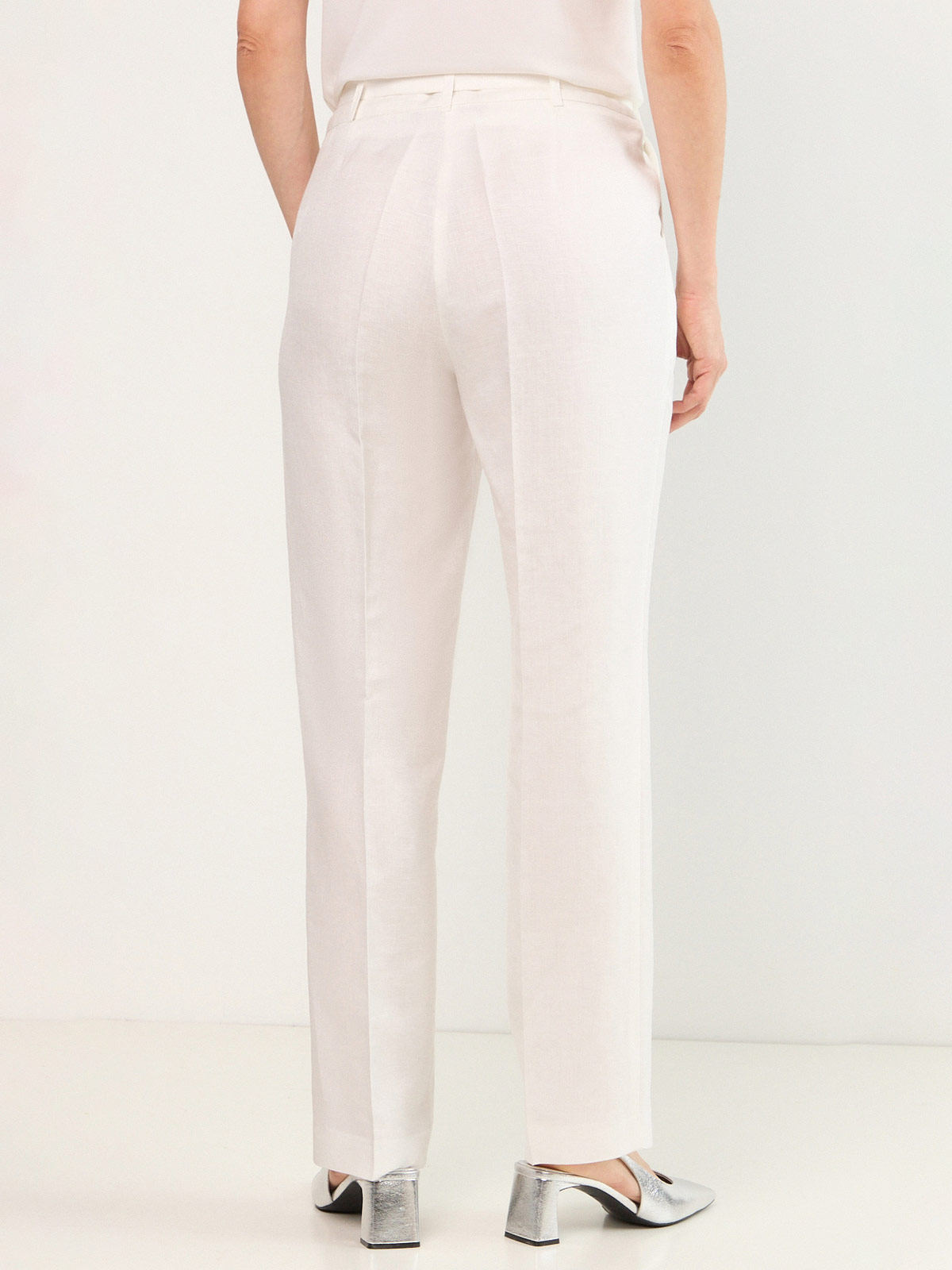 PANTALÓN MUJER MA GRIFFE RECTO LINO  - 4