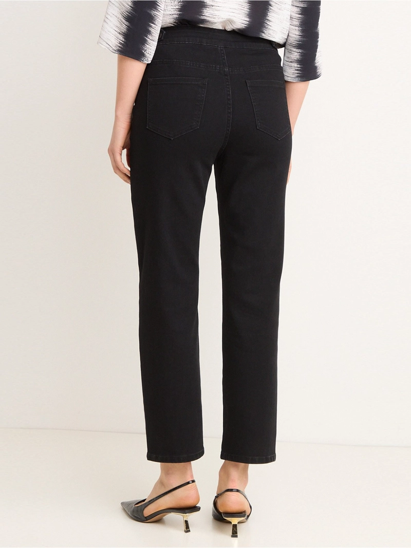 JEANS MUJER MA GRIFFE RECTO ALGODÓN LISO - 2