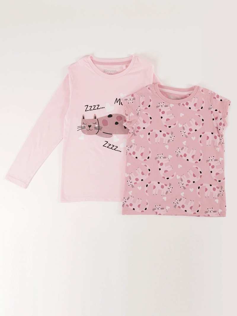 PIJAMA NIÑA HARVEST BIPACK - 4