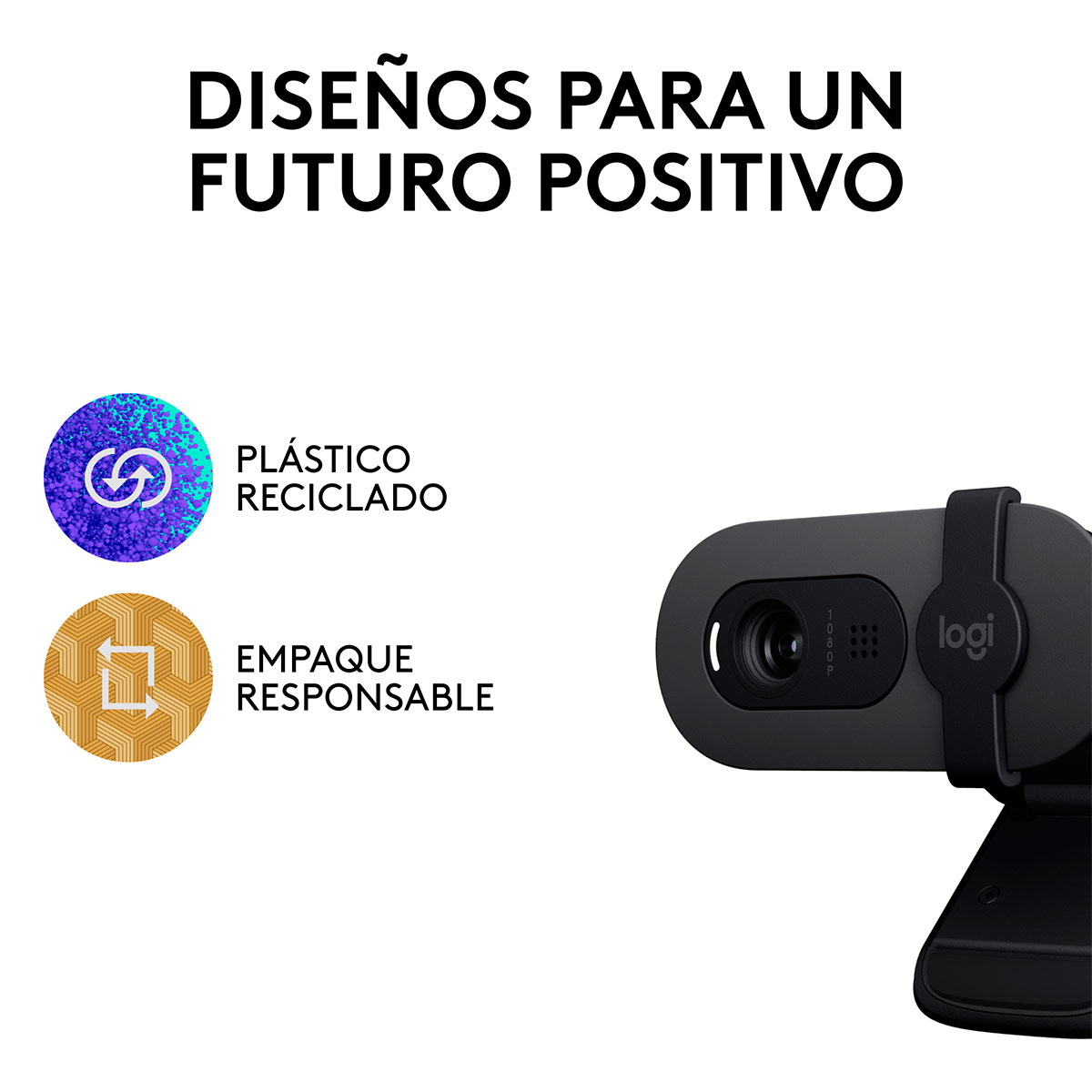 WEBCAM LOGITECH BRIO 100 - 12