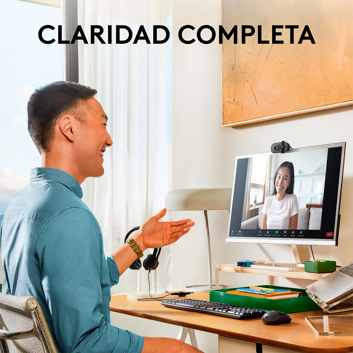 WEBCAM LOGITECH BRIO 100 - 3