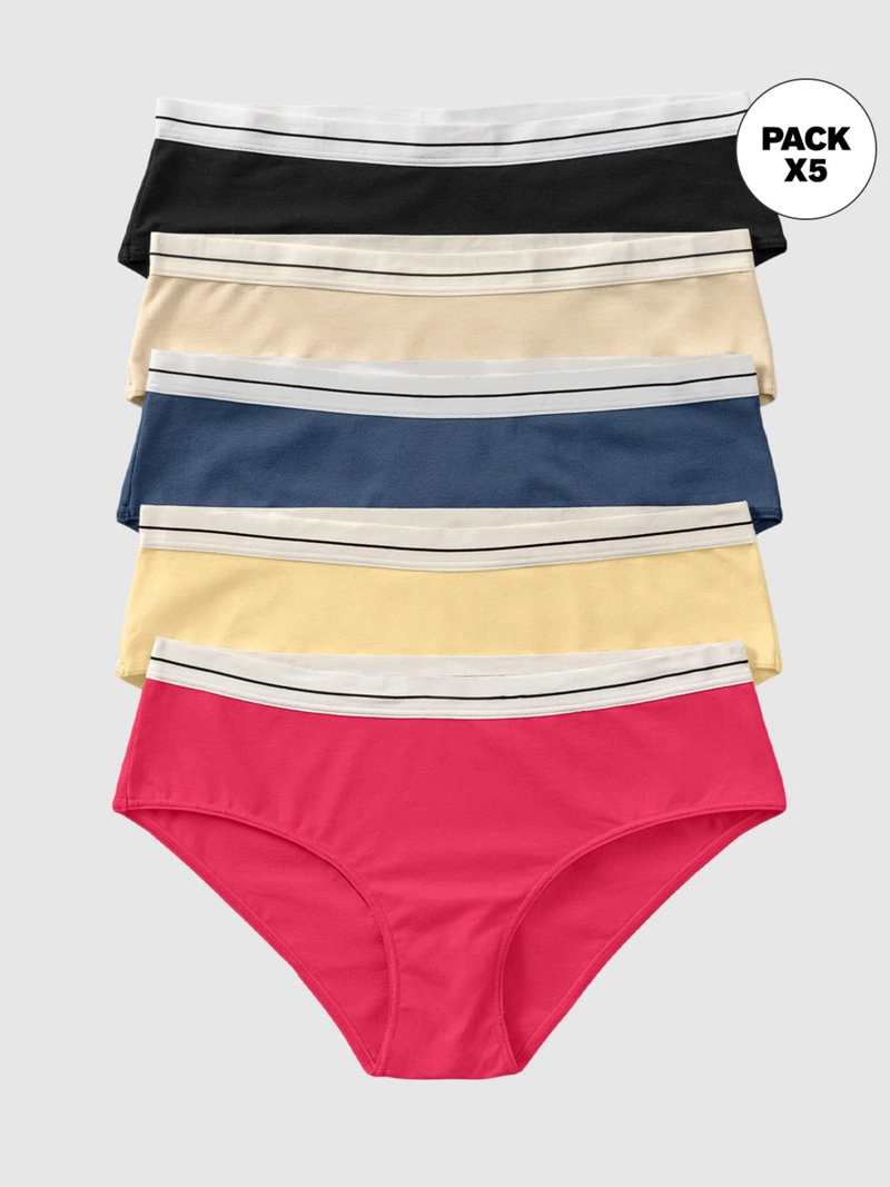 PACK 5 CALZONES LEONISA BIKINI - 1