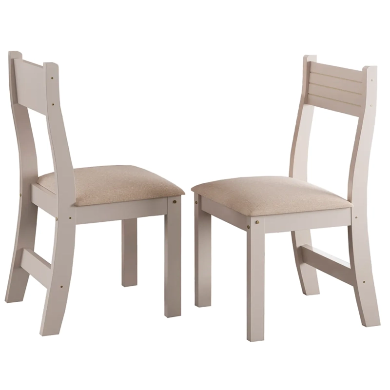 JUEGO DE COMEDOR ALTAVISION VIOLET 6S BLANCO - 3
