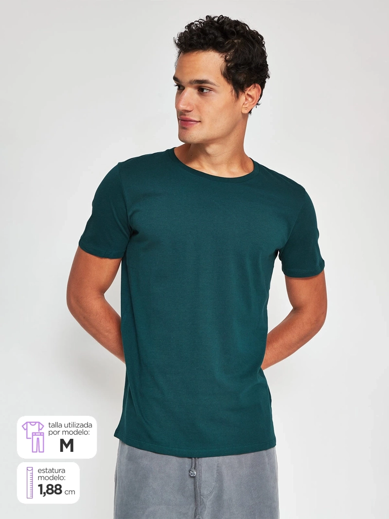 POLERA HOMBRE SFERA ALGODÓN MANGA CORTA - 1