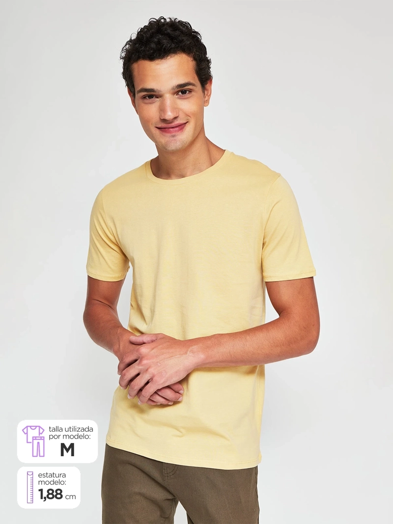 POLERA HOMBRE SFERA ALGODÓN MANGA CORTA - 1