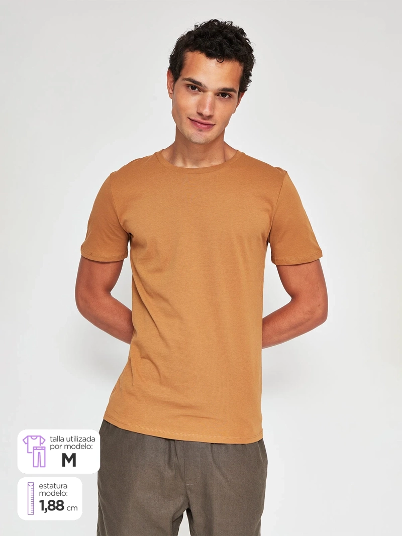POLERA HOMBRE SFERA ALGODÓN MANGA CORTA