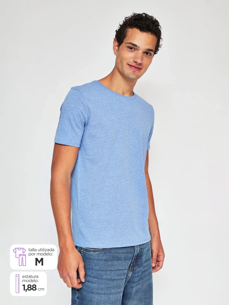 POLERA HOMBRE SFERA ALGODÓN MANGA CORTA - 1