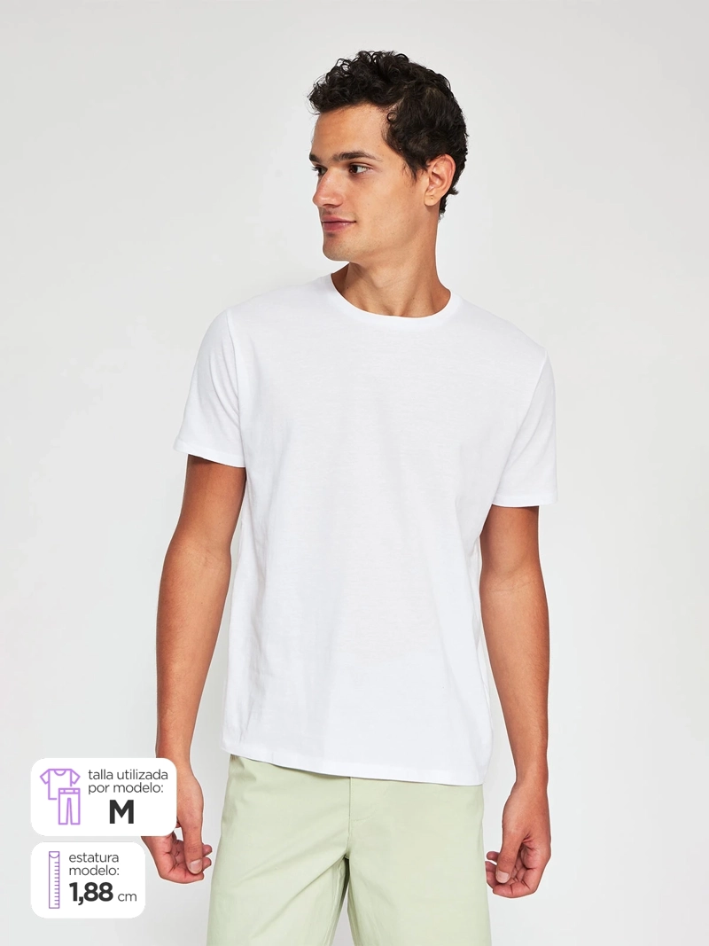 POLERA HOMBRE SFERA ALGODÓN MANGA CORTA - 1