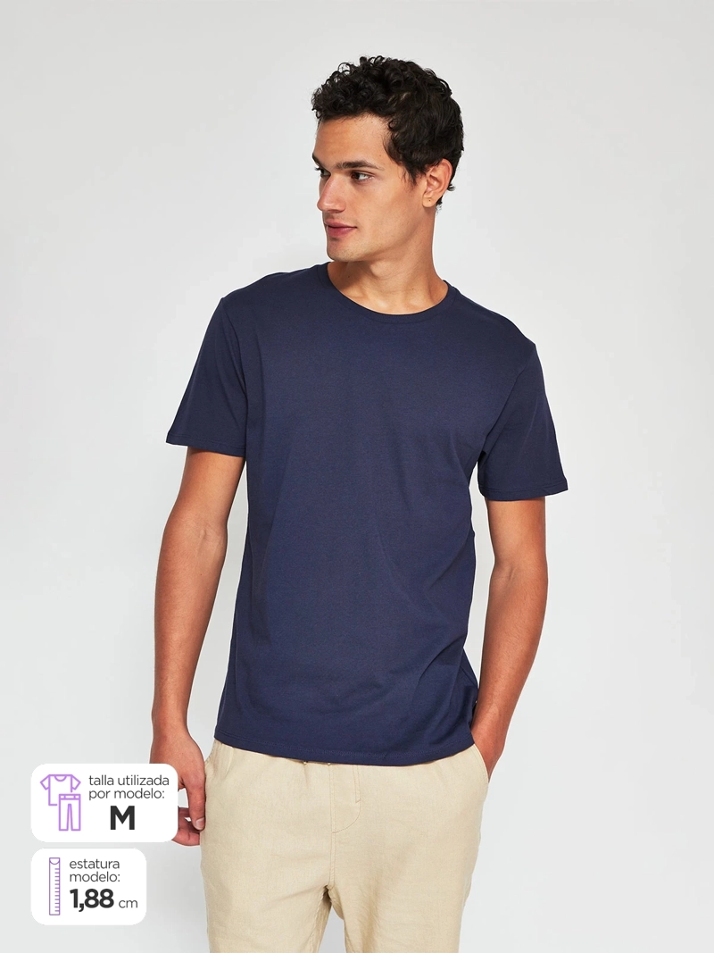 POLERA HOMBRE SFERA ALGODÓN MANGA CORTA
